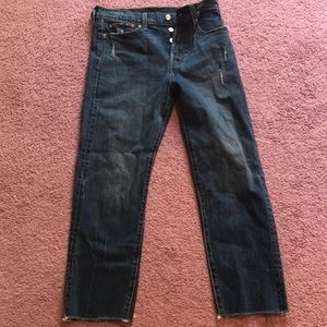 dark wash levi’s
